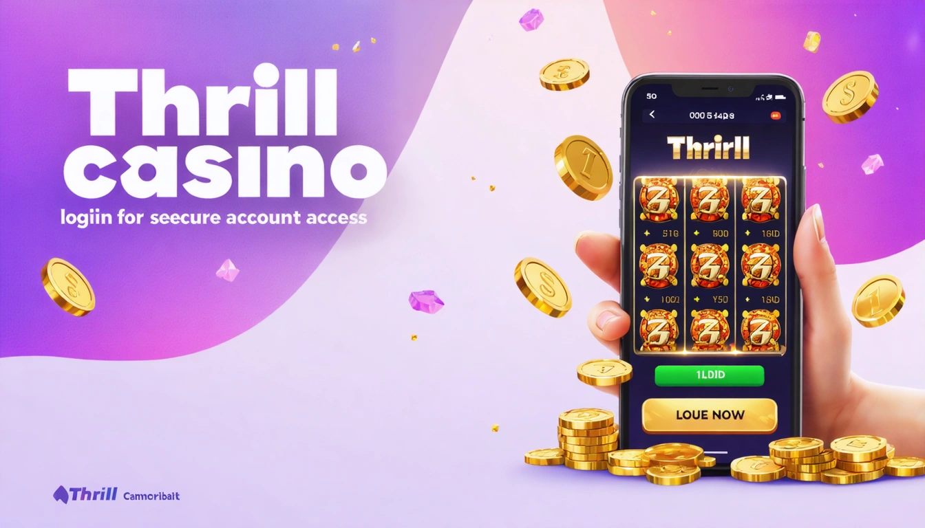 Thrill casino login guide for secure account access