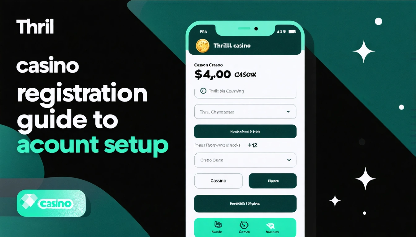 Thrill casino registration guide to account setup